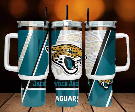 40oz  Jaguars inspired Tumbler
