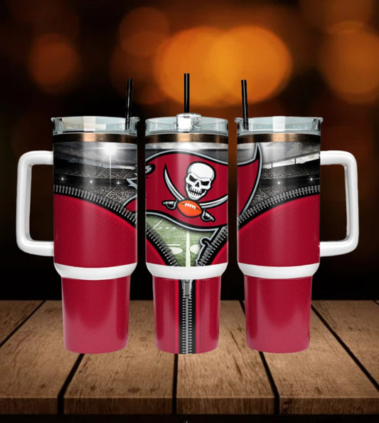 40oz  Buccaneers inspired Tumbler