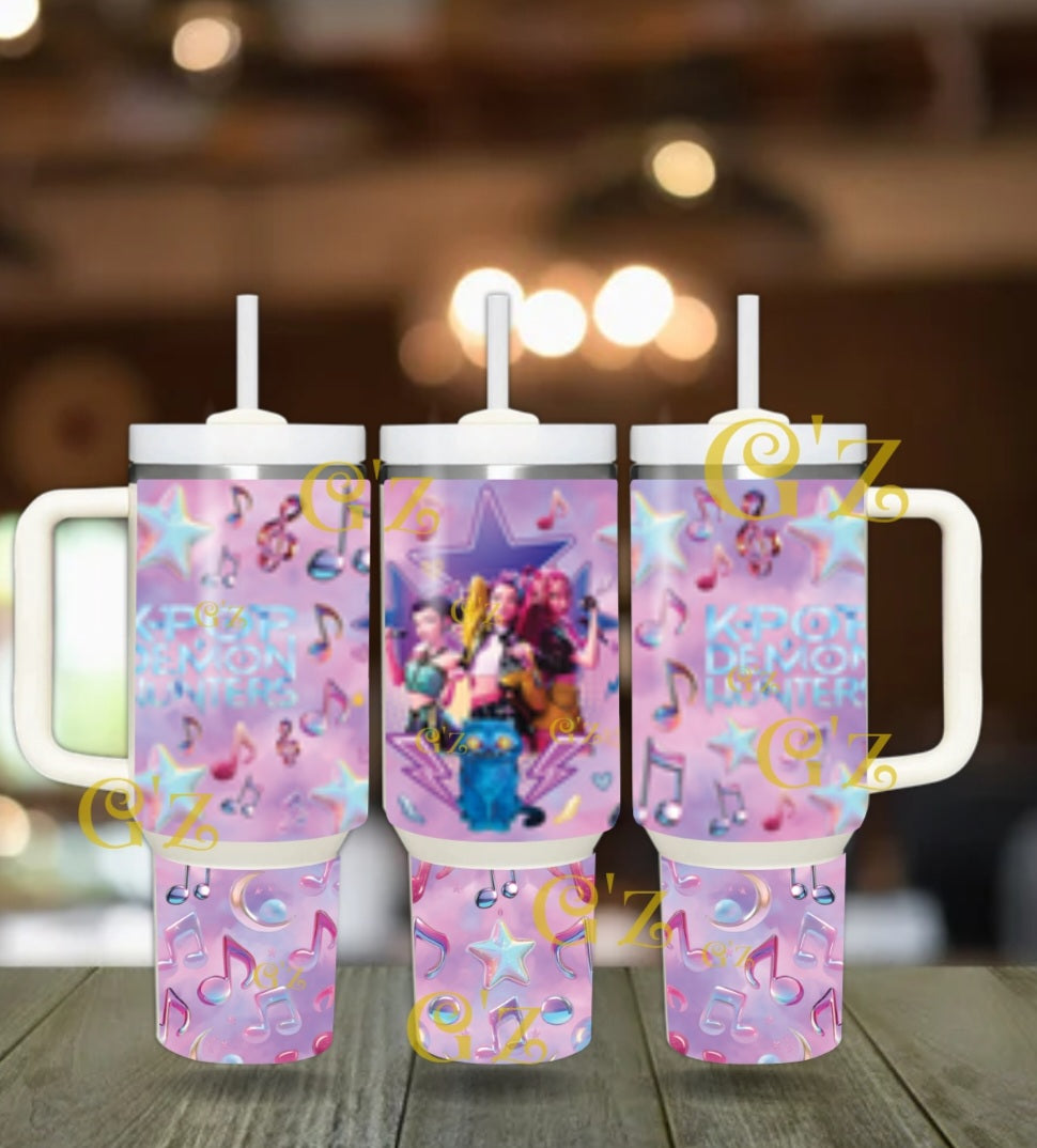 40oz kpop demon hunter, saja soda boys  Tumbler
