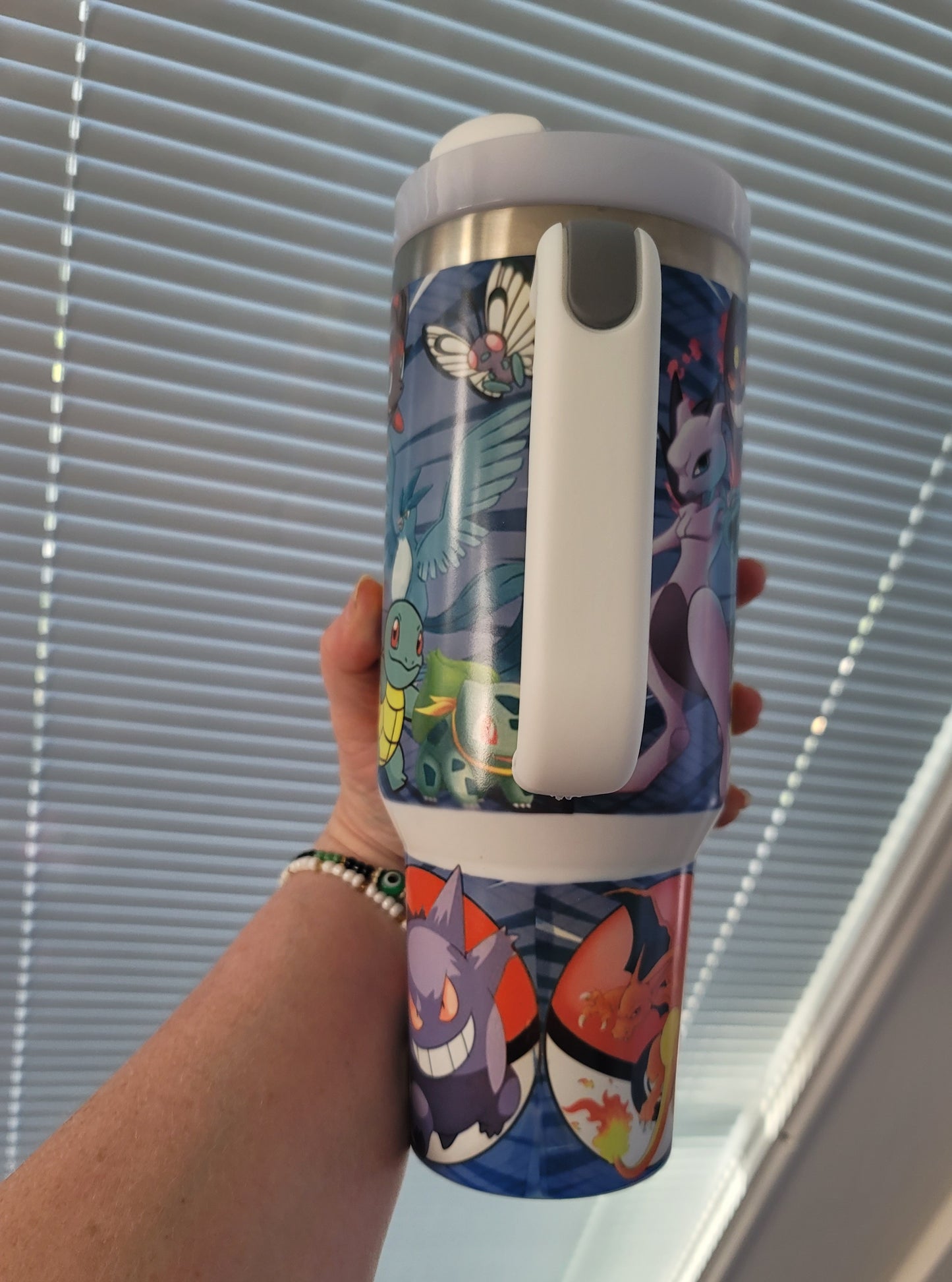 40oz Pokémon glow in the dark tumbler dupe