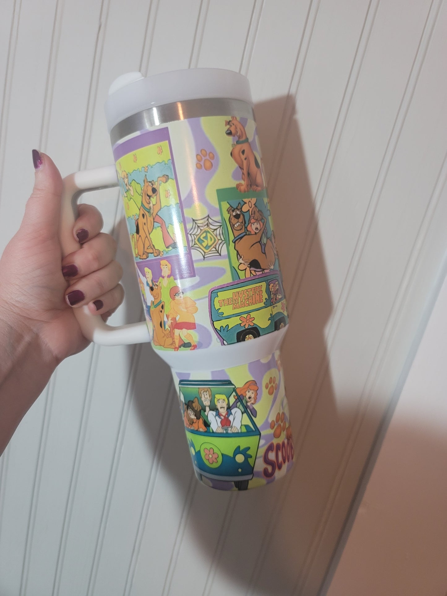 40oz Scooby-Doo inspired tumbler