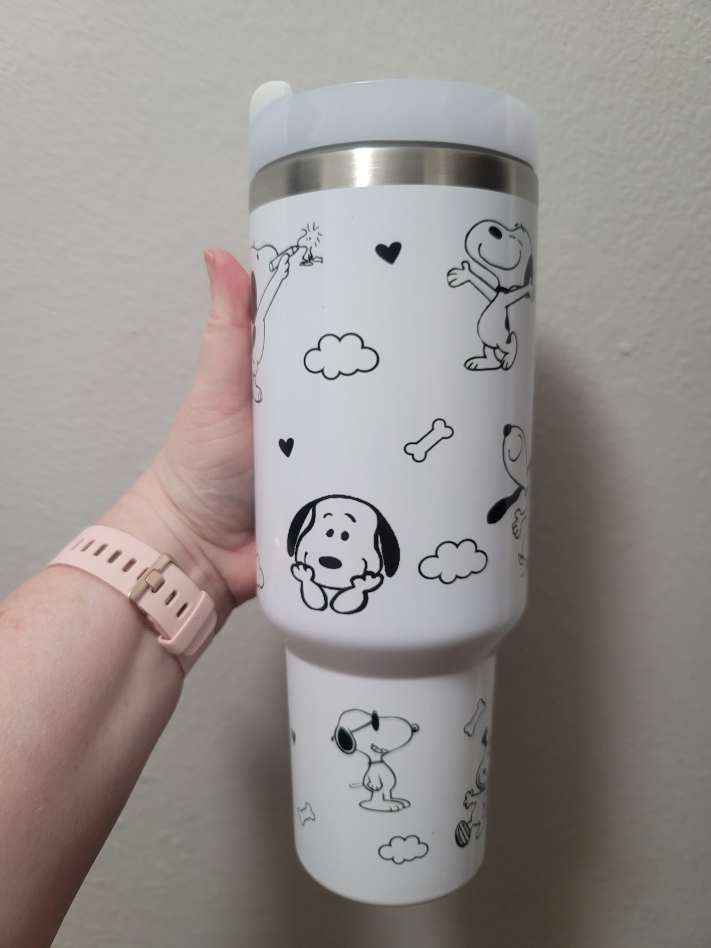 40oz Snoopy  Tumbler