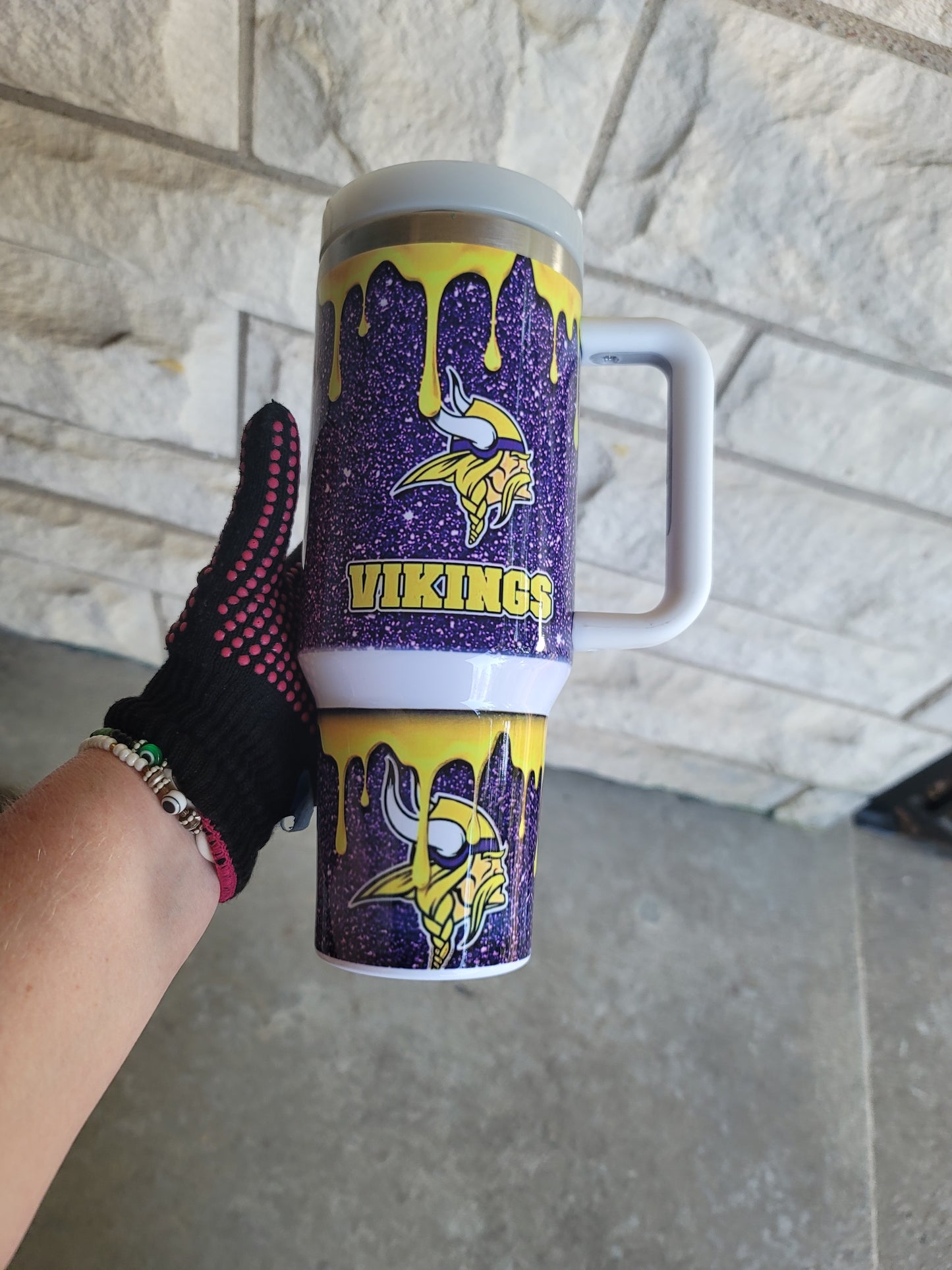 40oz Viking drip tumbler dupe