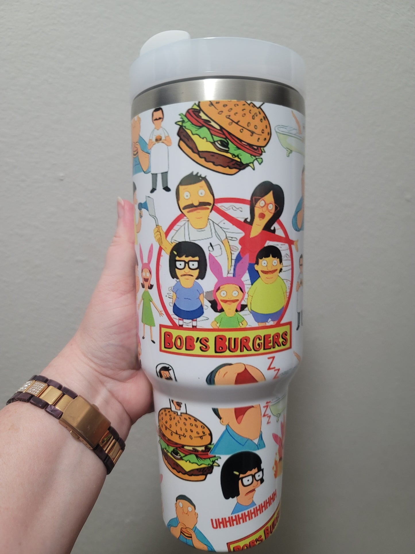 40oz  cartoon tumbler