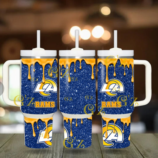 40oz  Rams inspired Tumbler