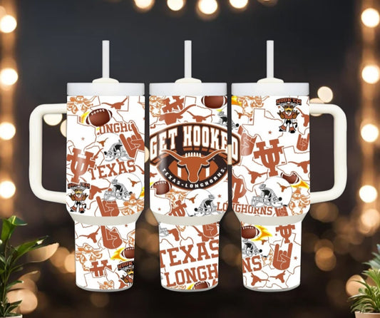40oz Get hooked inspired Tumbler