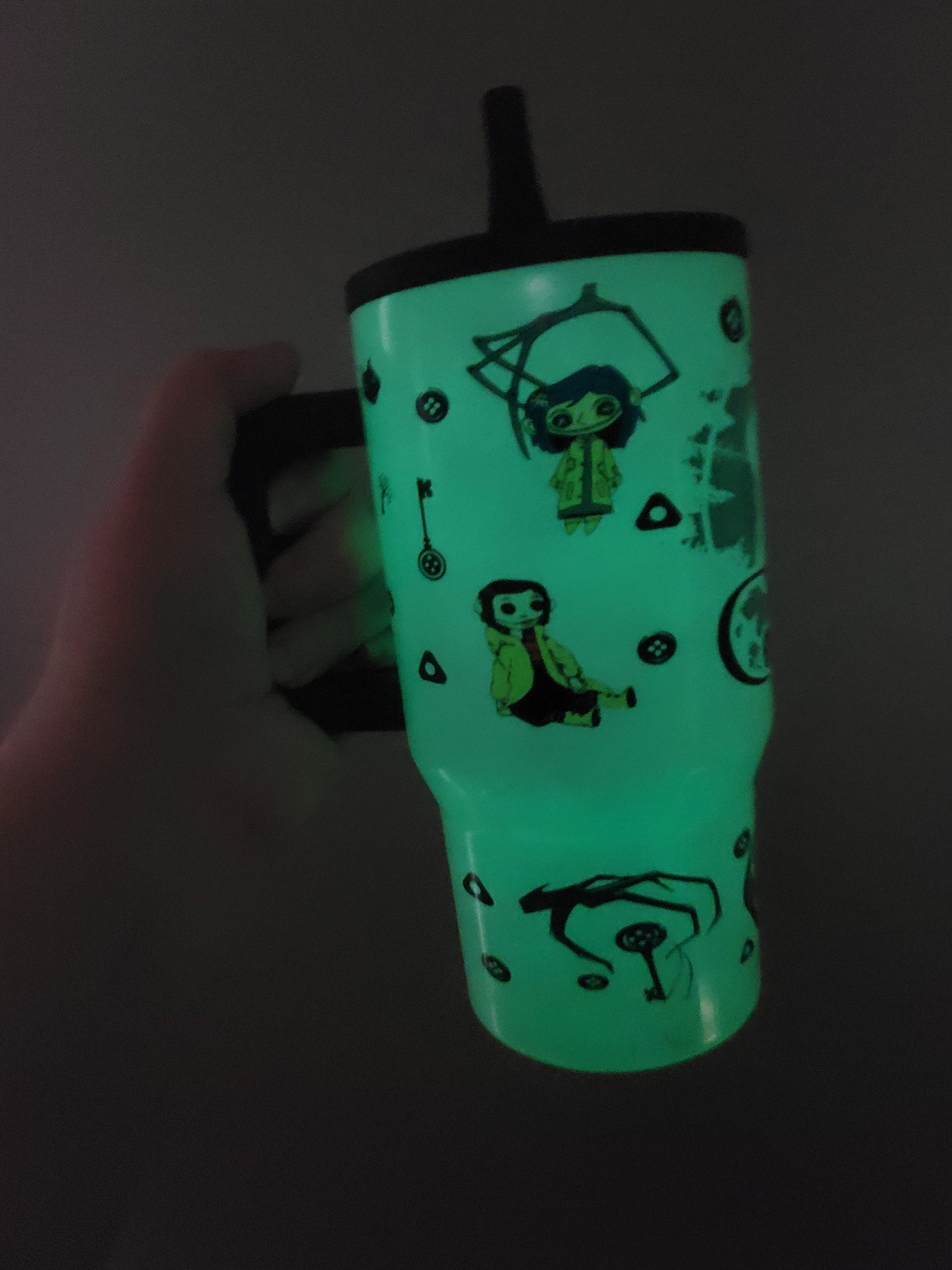 20oz coraline glow in the dark