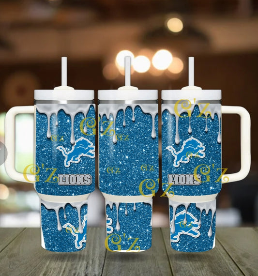 40oz  Detroit nspired Tumbler