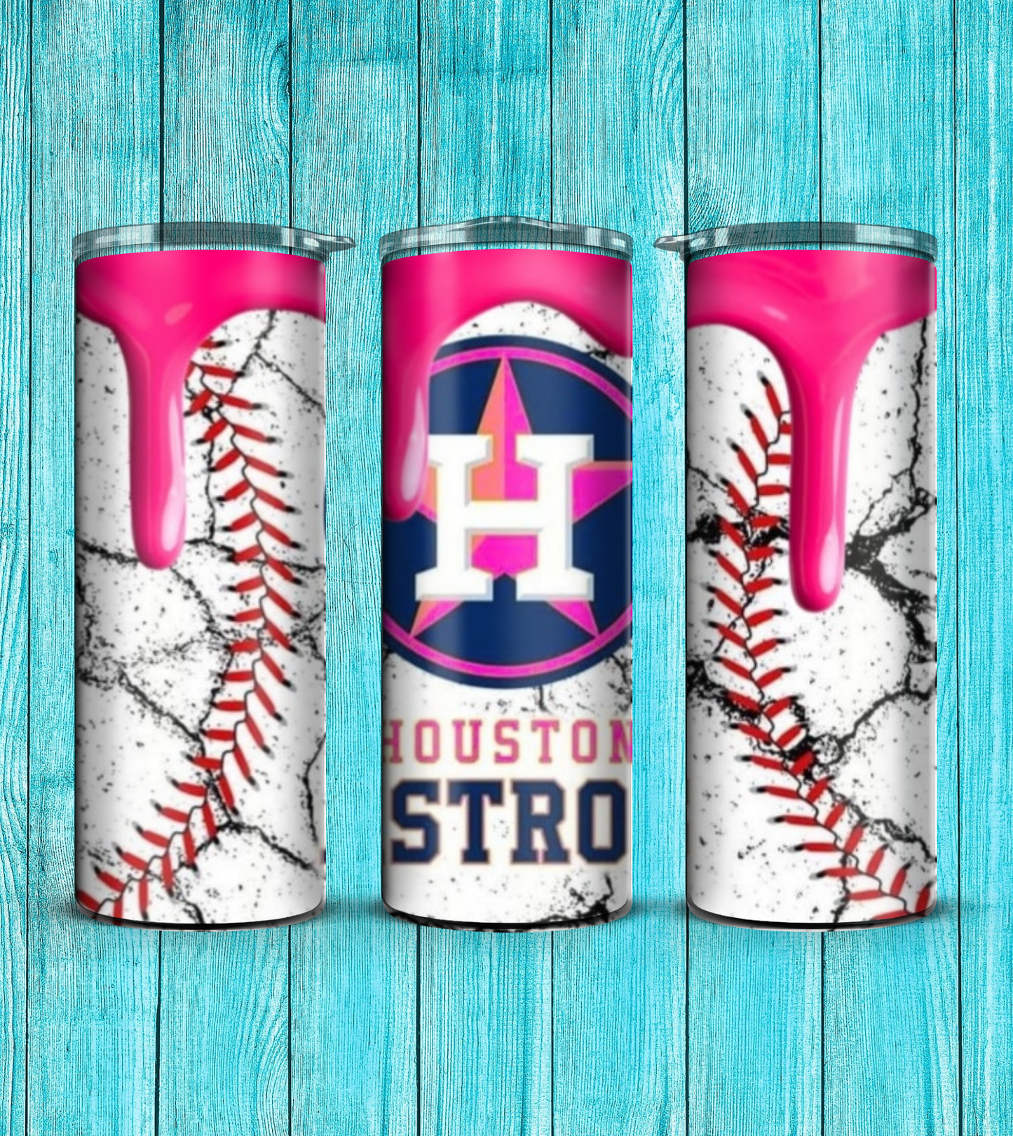 His and Hers Astros 20oz tumbler dupe