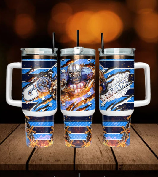 40oz  Titans inspired Tumbler