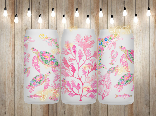 16oz libby pink ocean  digital download