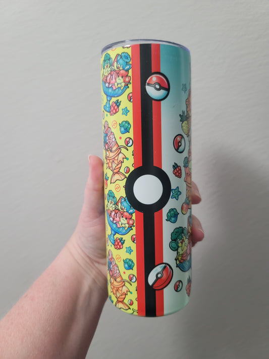 20oz  pokemon ice-cream tumbler