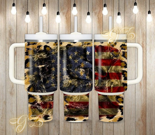 40oz American flag download