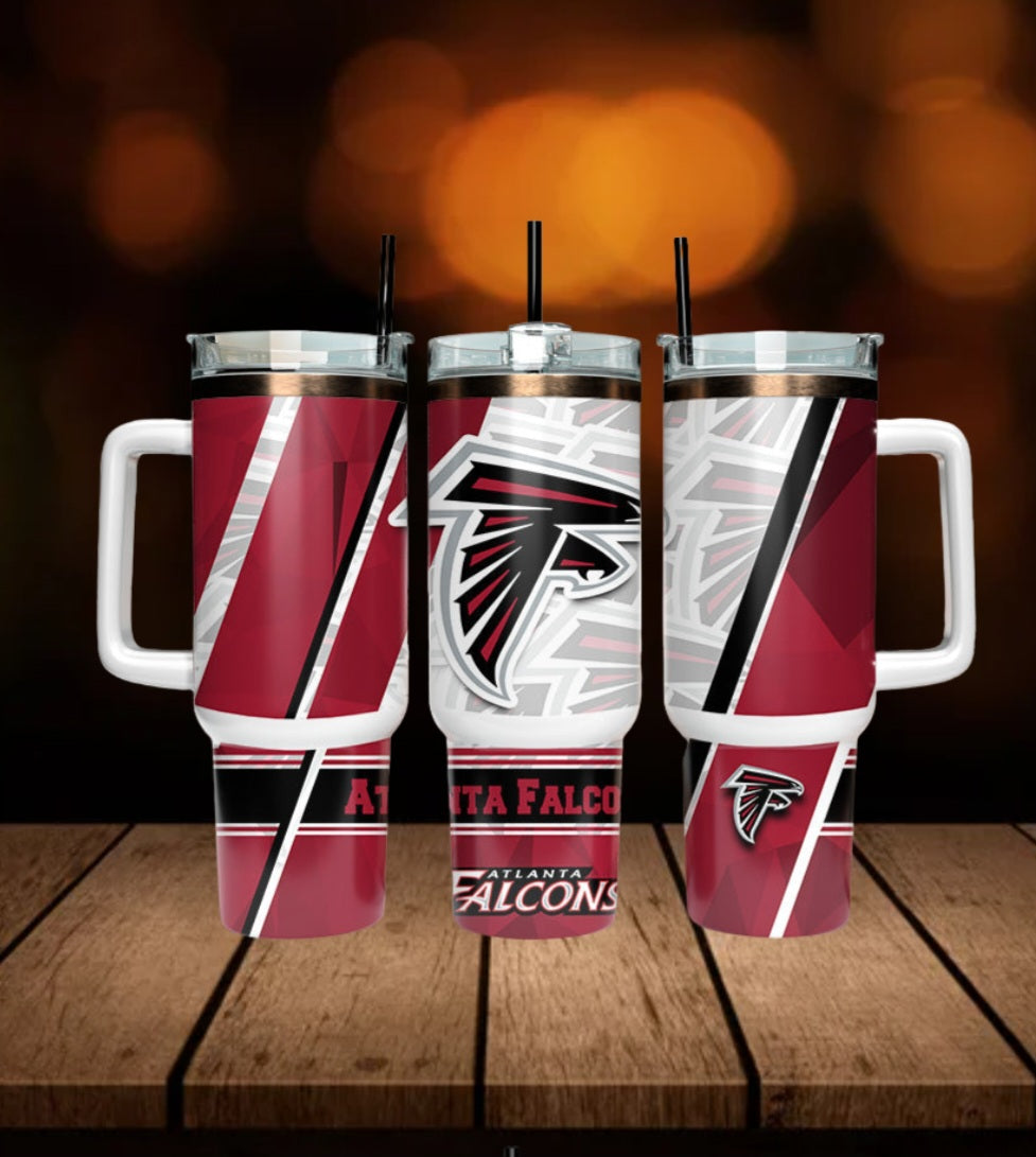 40oz  Falcons inspired Tumbler