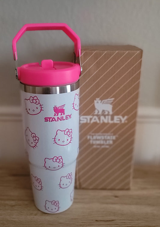 30oz sport top handle kitty uv dtf shimmer inspired dupe