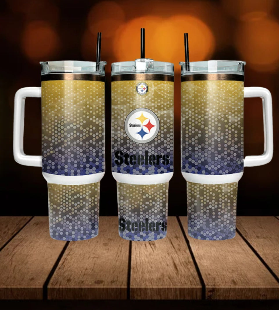40oz  Steelers inspired Tumbler