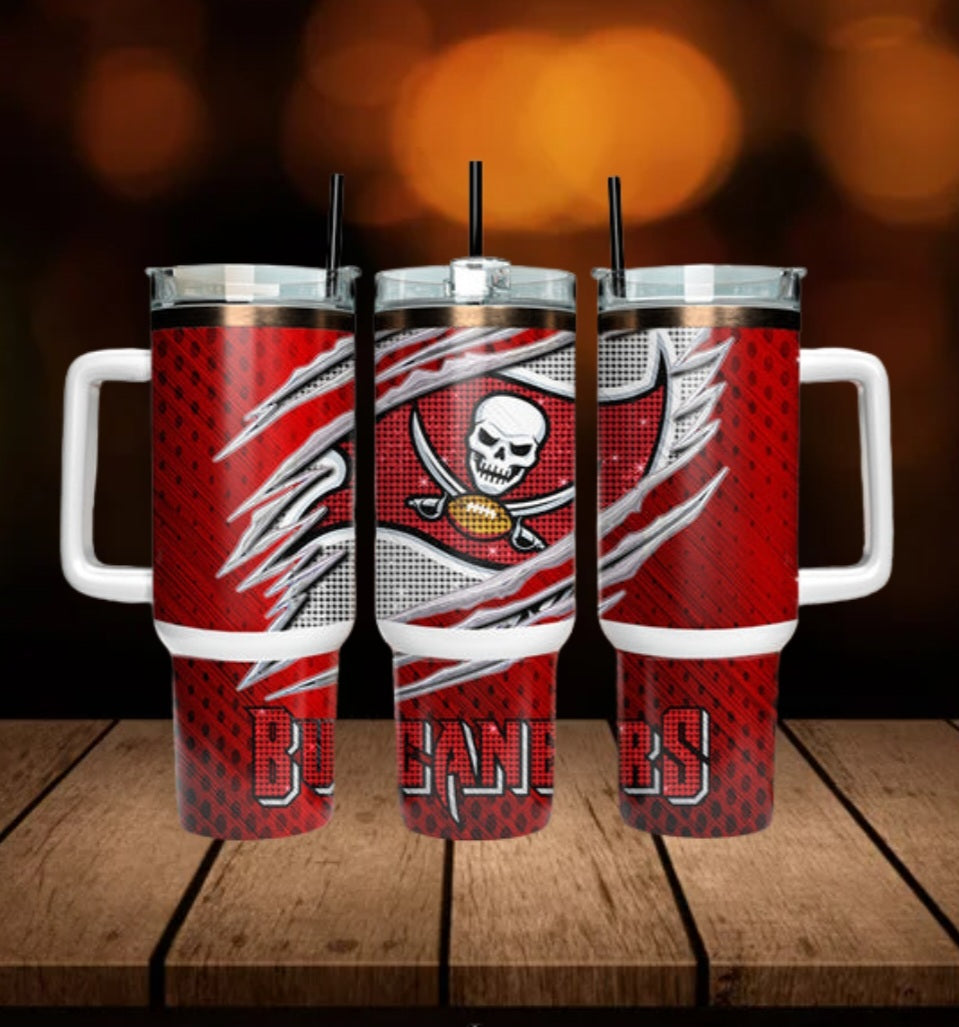40oz  Buccaneers inspired Tumbler