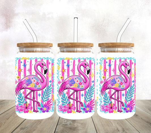16oz flamingo  wrap digital download