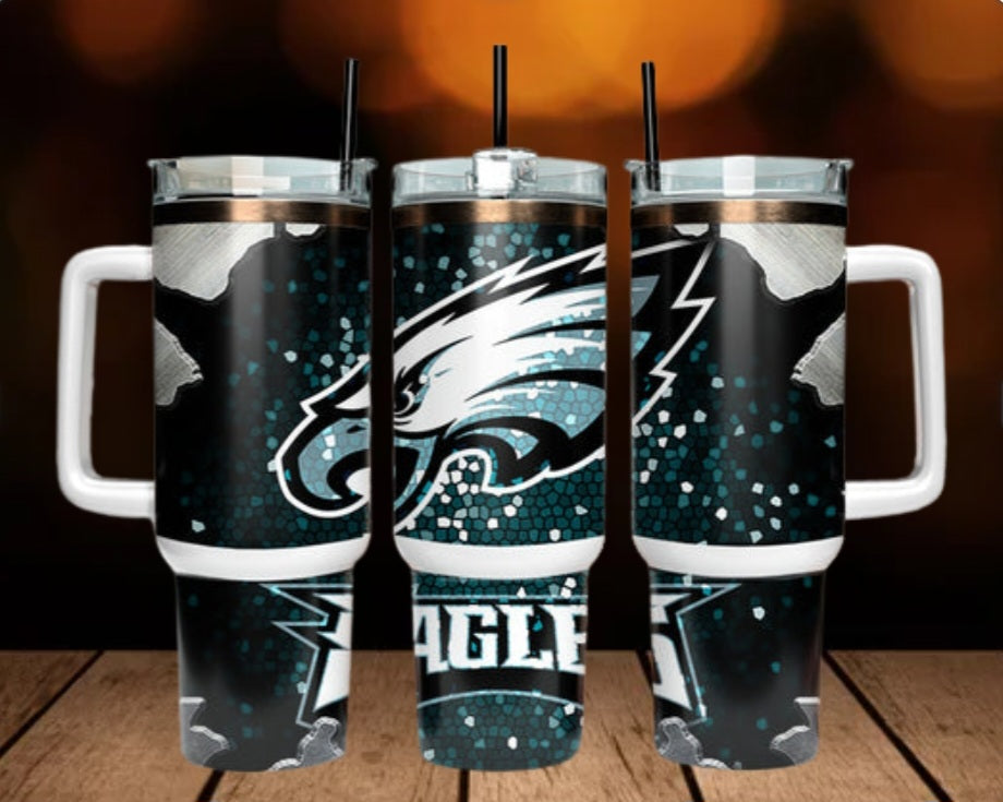 40oz Eagles tumbler