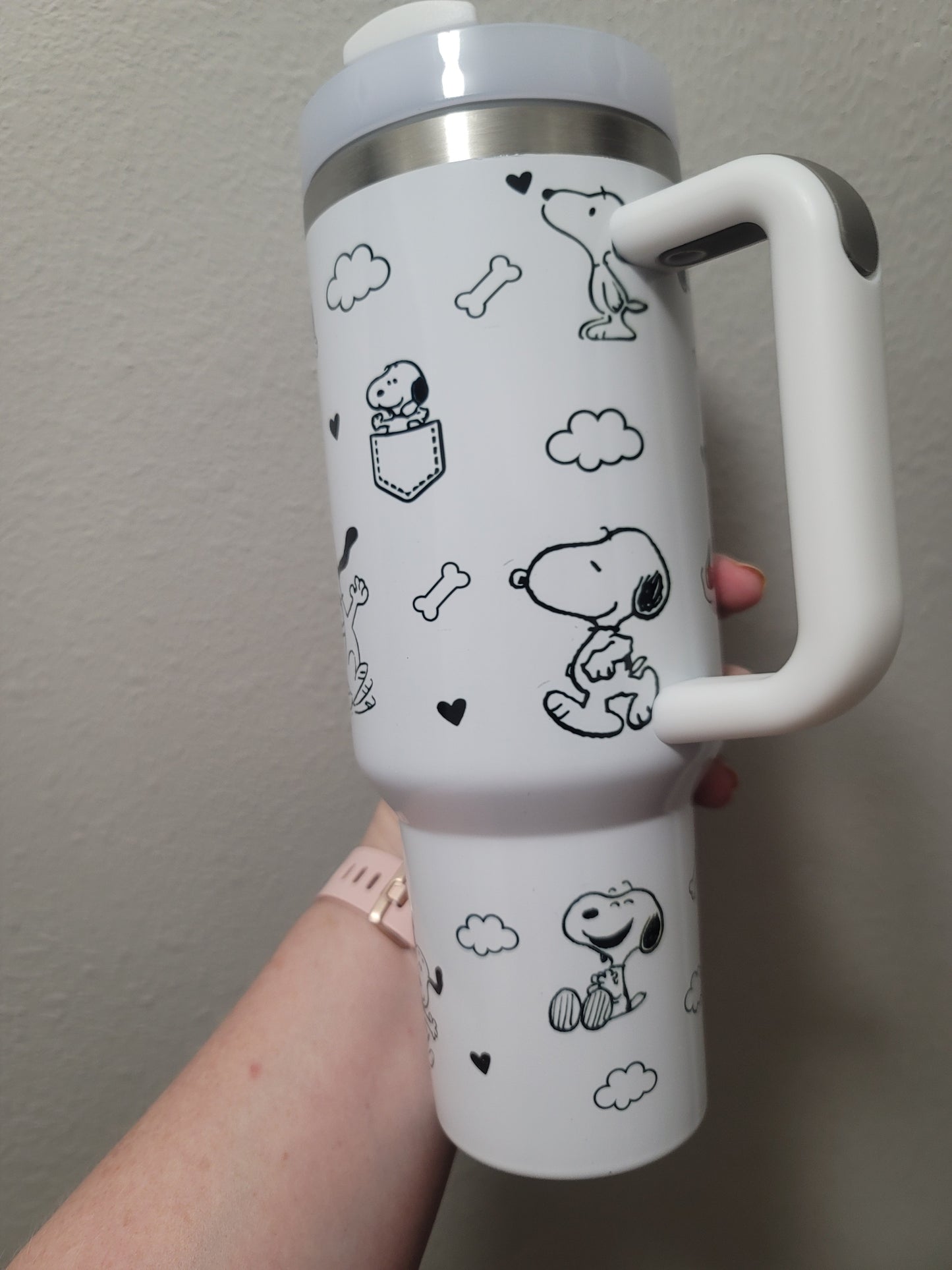 40oz Snoopy  Tumbler