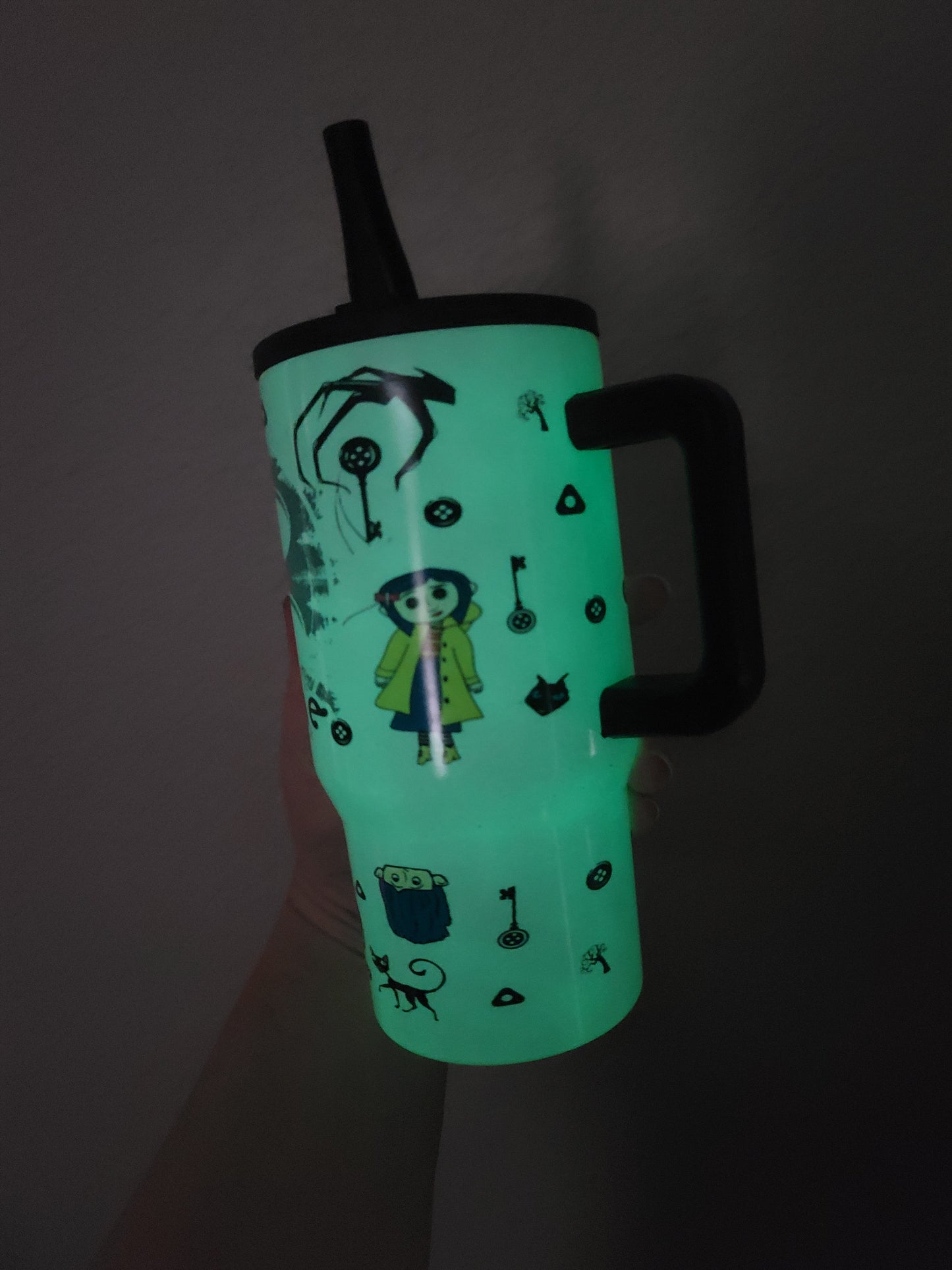 20oz coraline glow in the dark