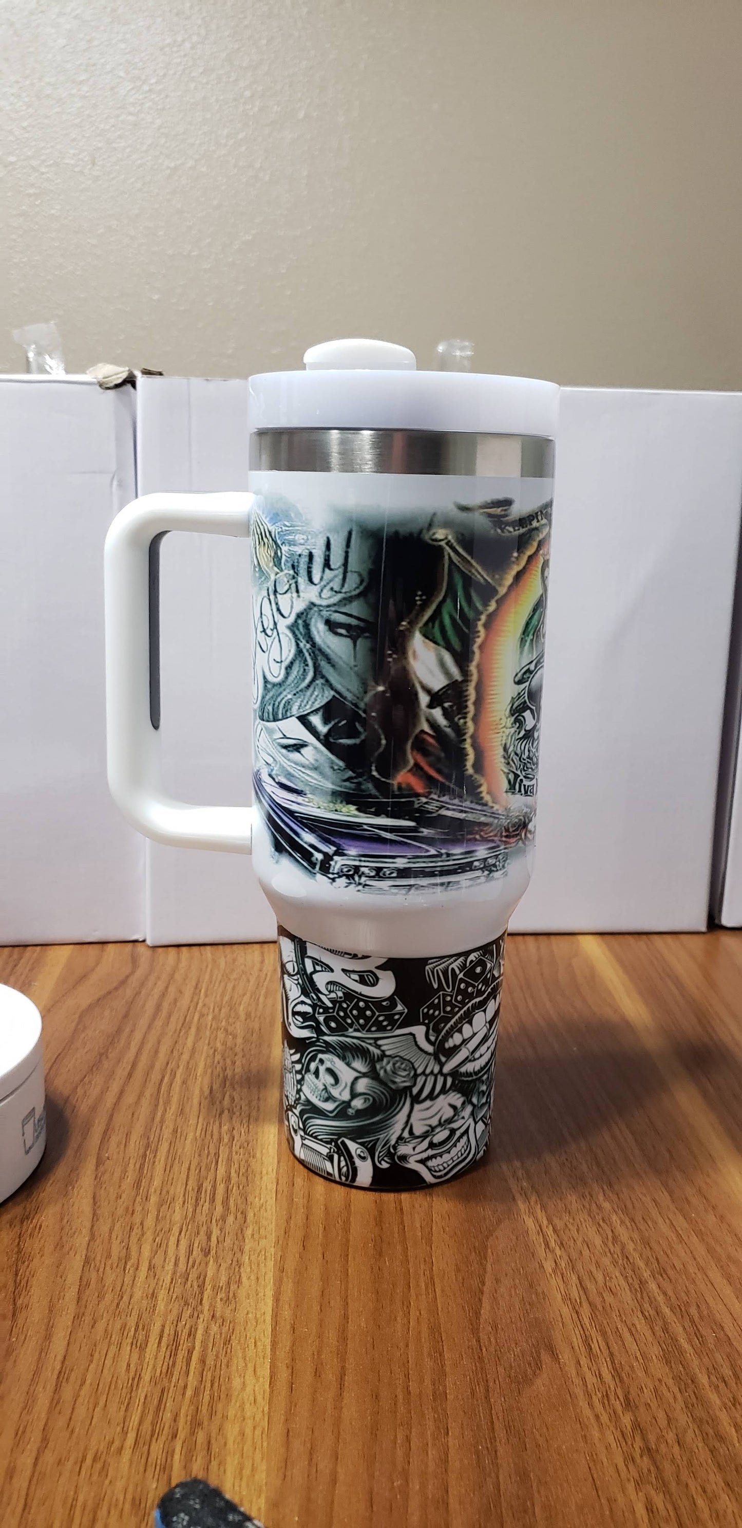 40oz Lowrider tumbler
