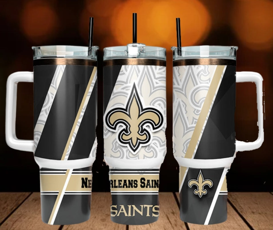 40oz  Saints inspired Tumbler