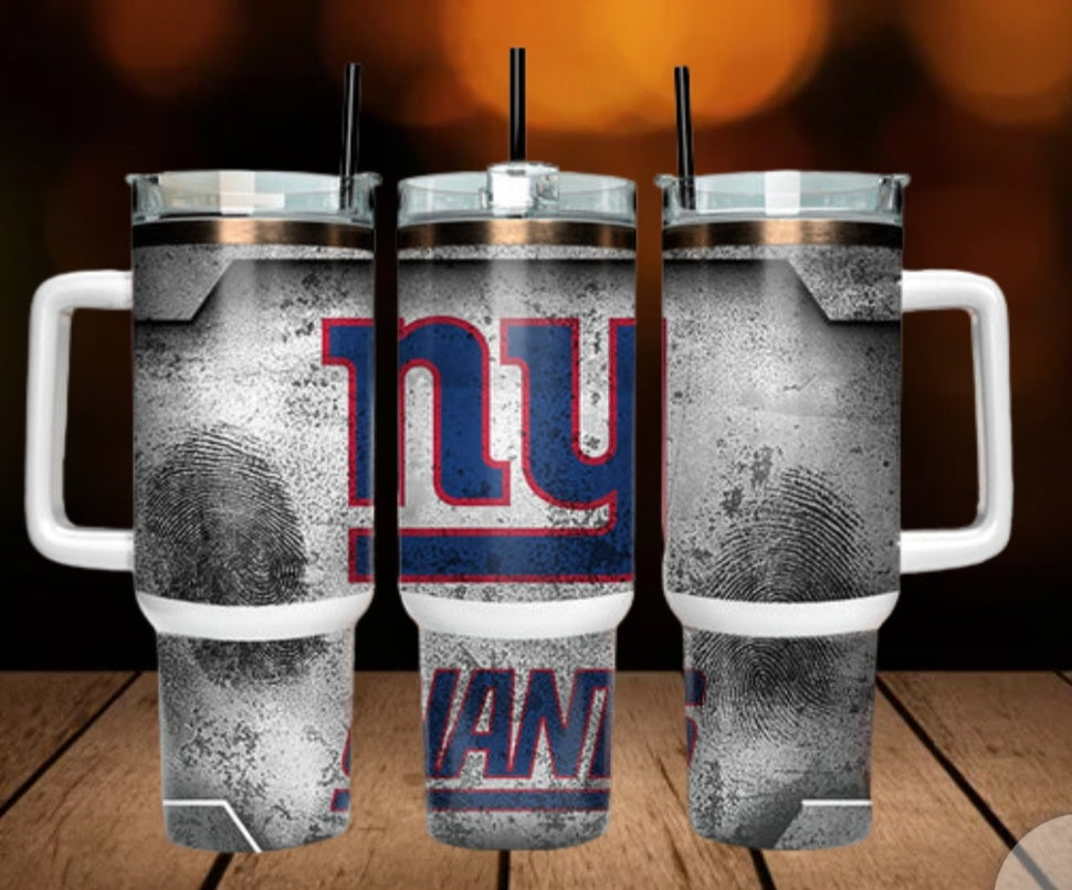 40oz  NY Giants inspired Tumbler