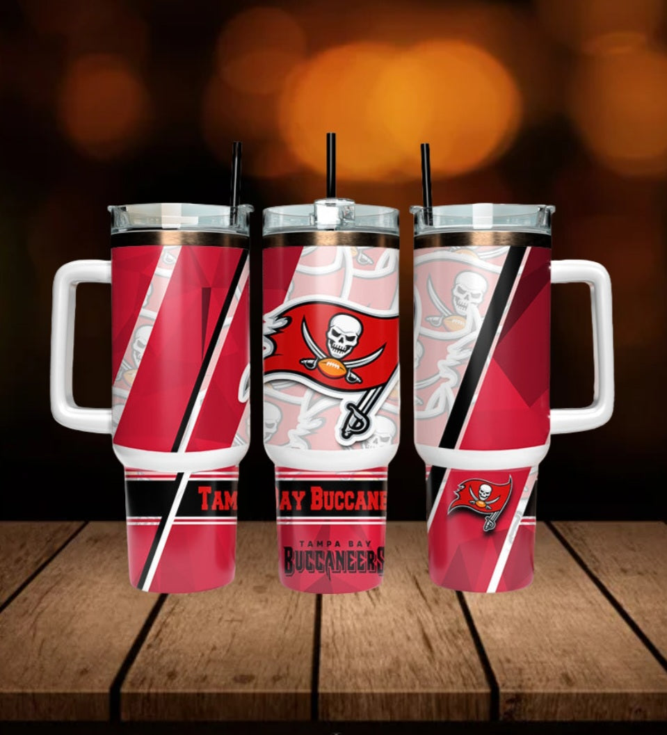 40oz  Buccaneers inspired Tumbler