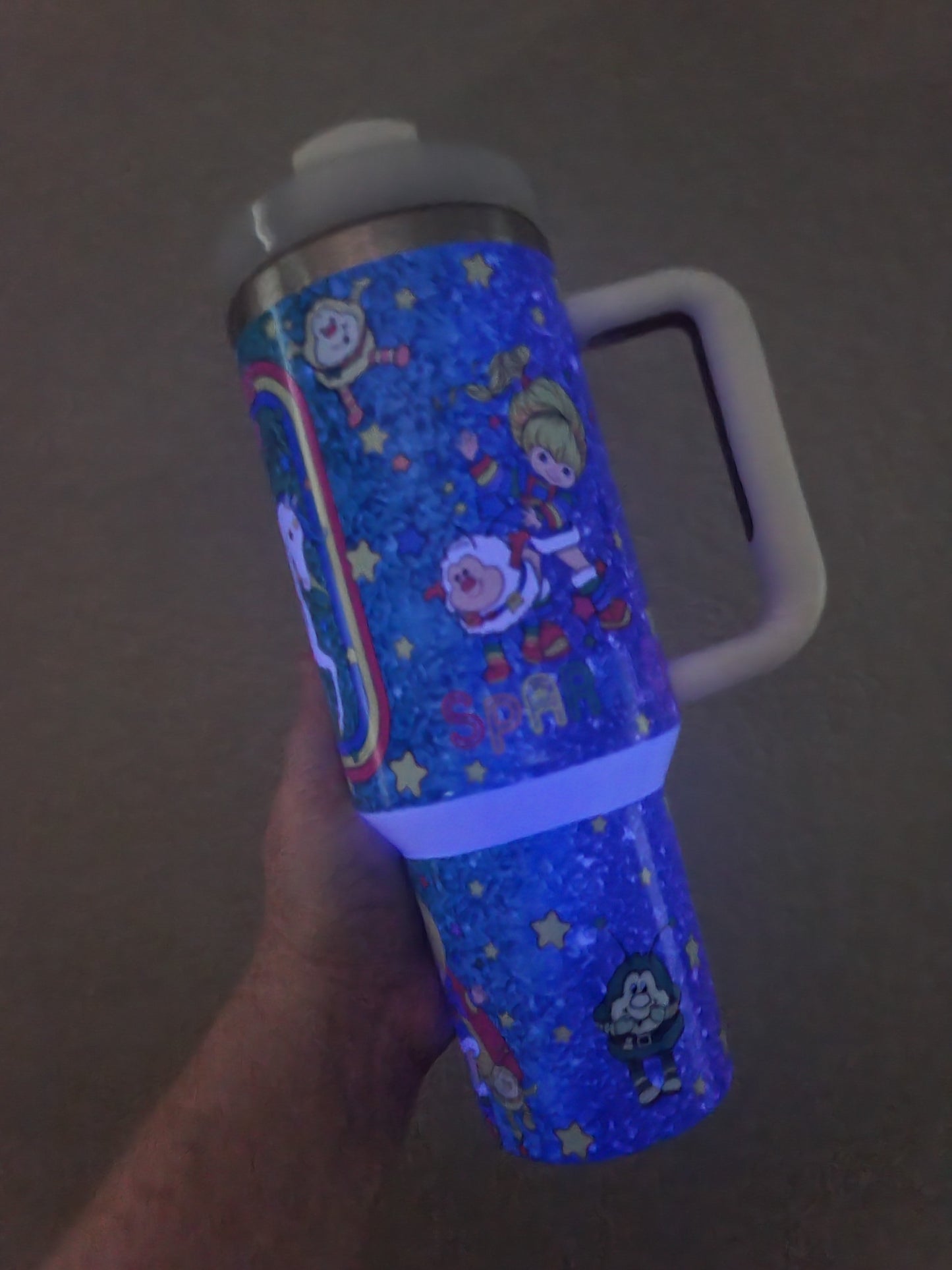 40oz Rainbow Brite inspired dupe