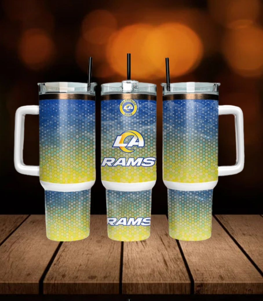 40oz  LA Rams inspired Tumbler
