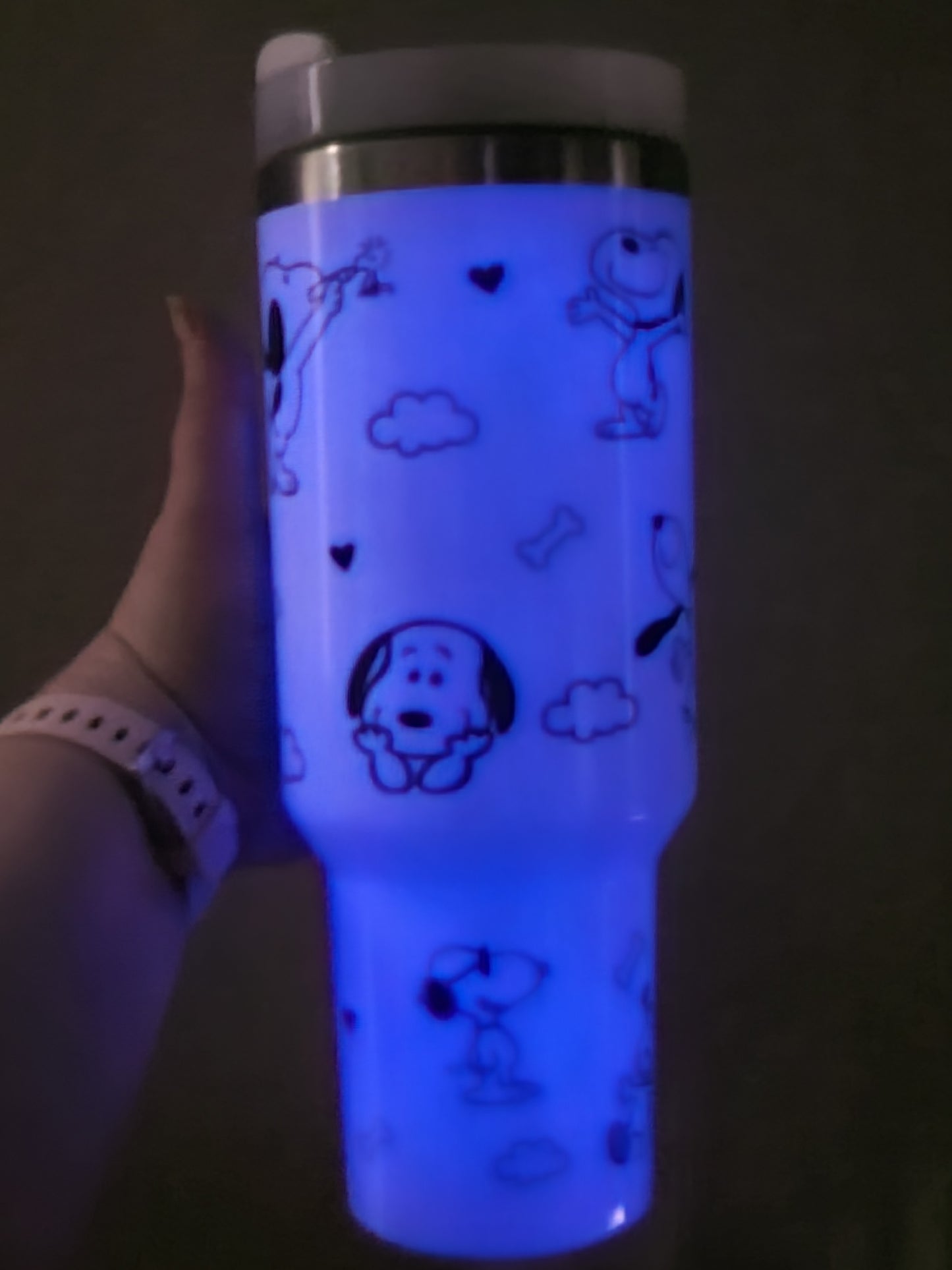 40oz Snoopy  Tumbler