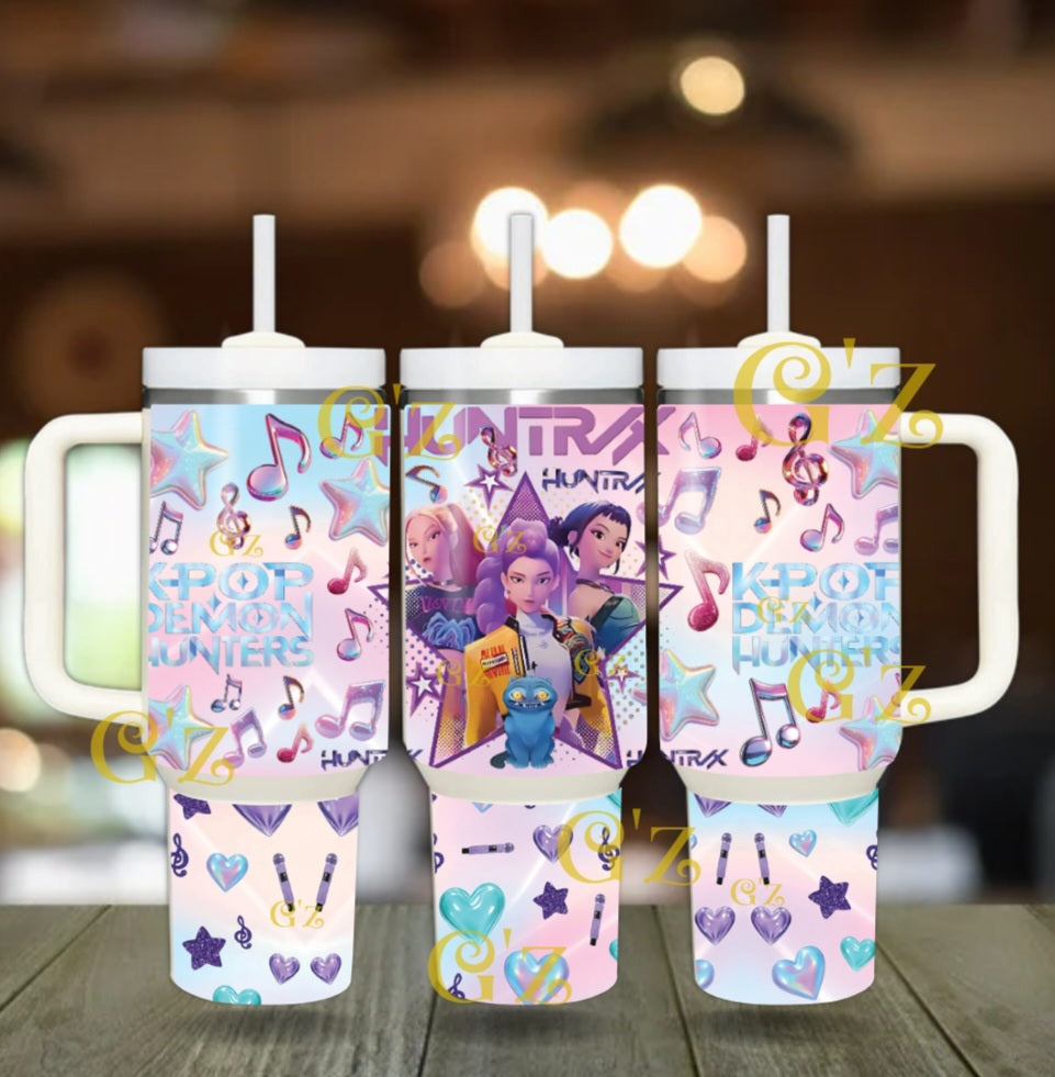 40oz kpop demon hunter, saja soda boys  Tumbler