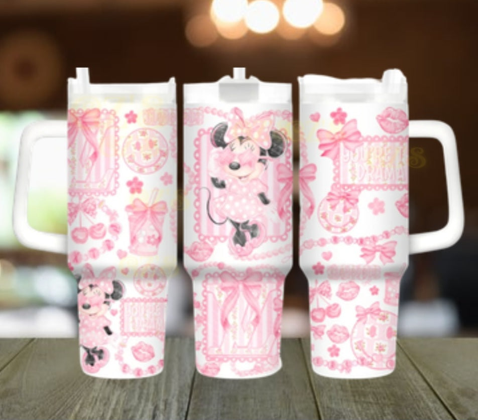 40oz vintage cartoons tumbler