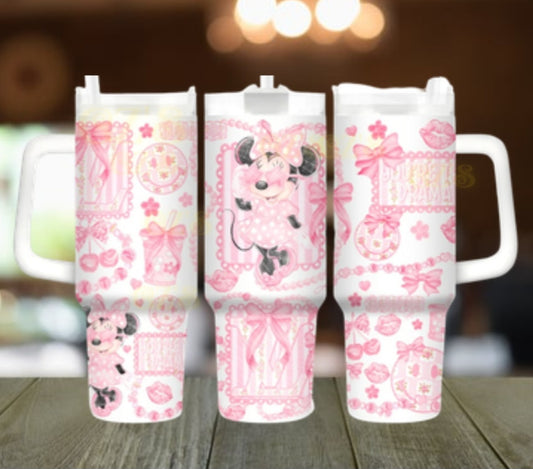 40oz vintage cartoons tumbler