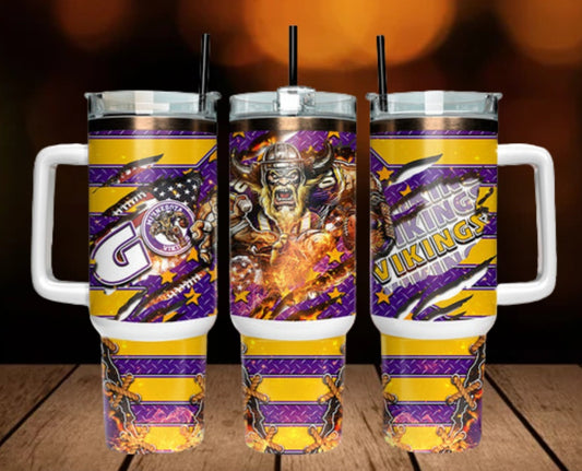 40oz  Viking inspired Tumbler