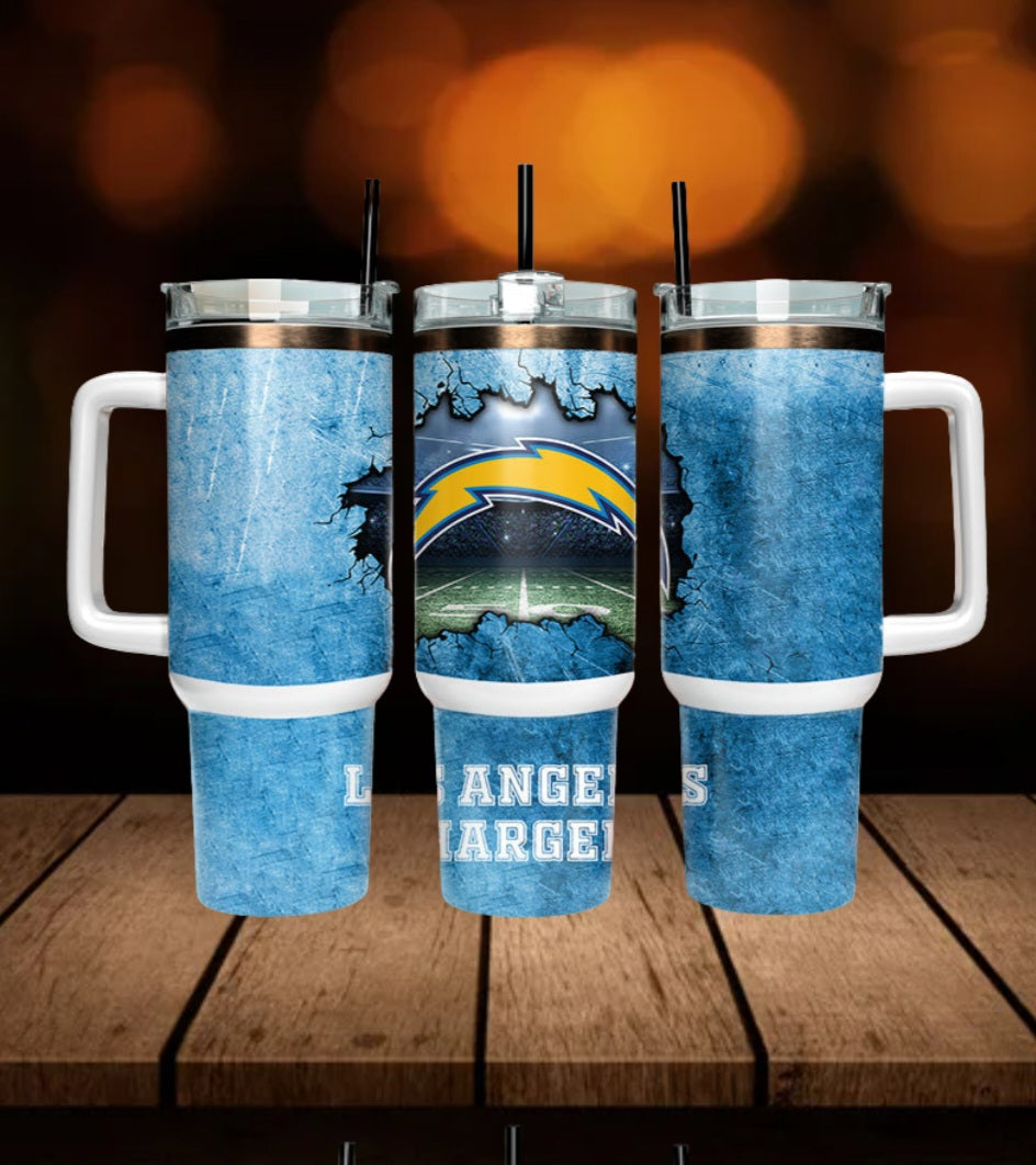 40oz  Chargers inspired Tumbler