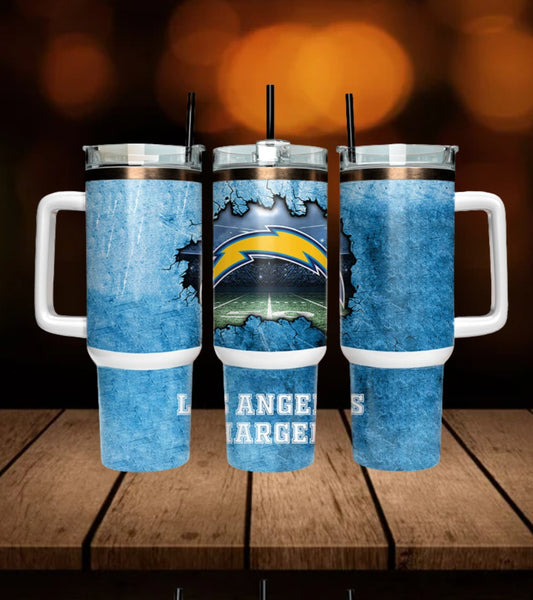 40oz  Chargers inspired Tumbler