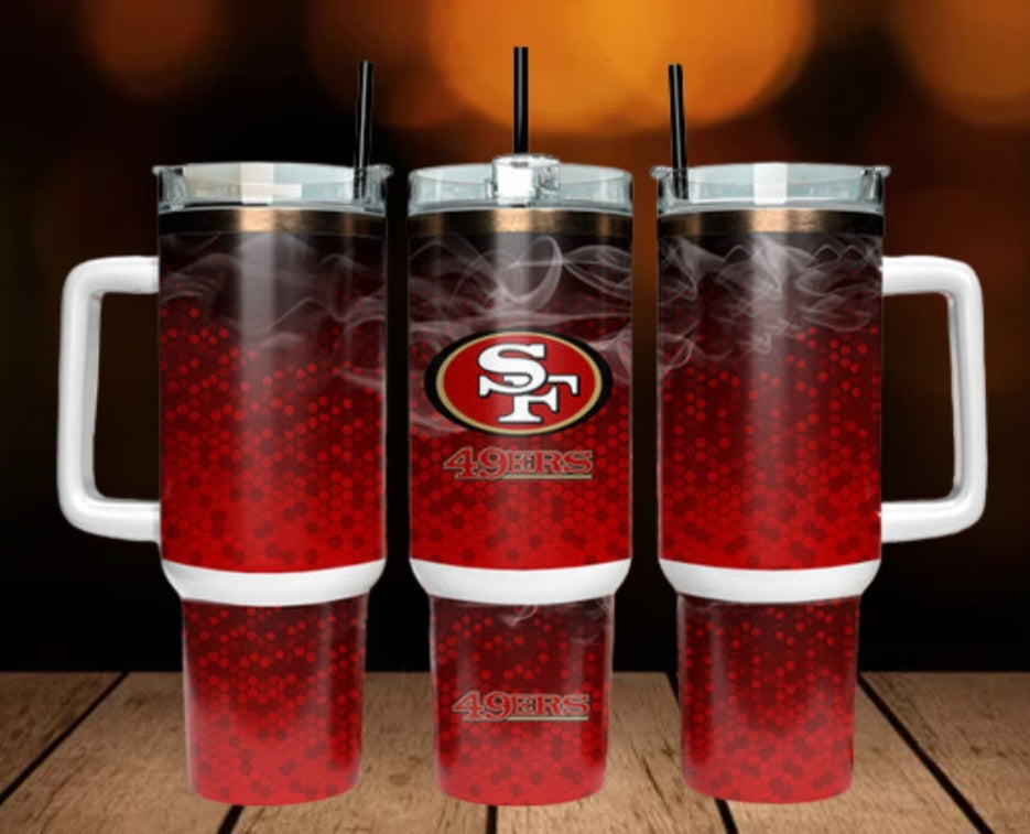 40oz  49ners inspired Tumbler