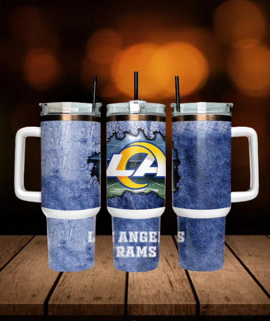40oz  LA Rams inspired Tumbler