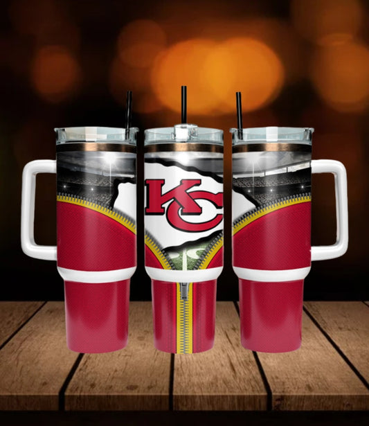 40oz  Cheifs inspired Tumbler