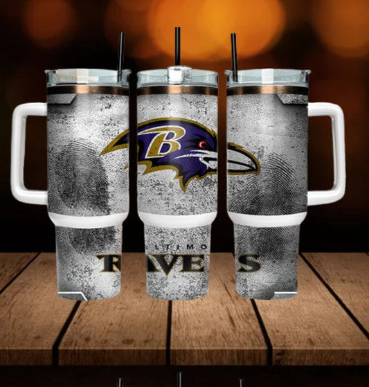 40oz  Ravens inspired Tumbler