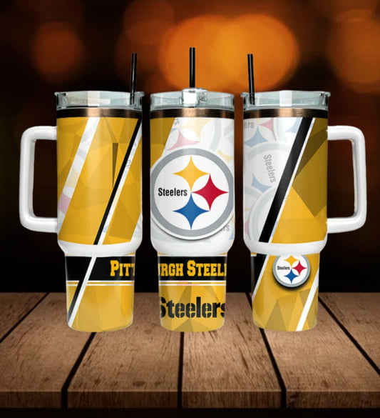40oz  Steelers inspired Tumbler