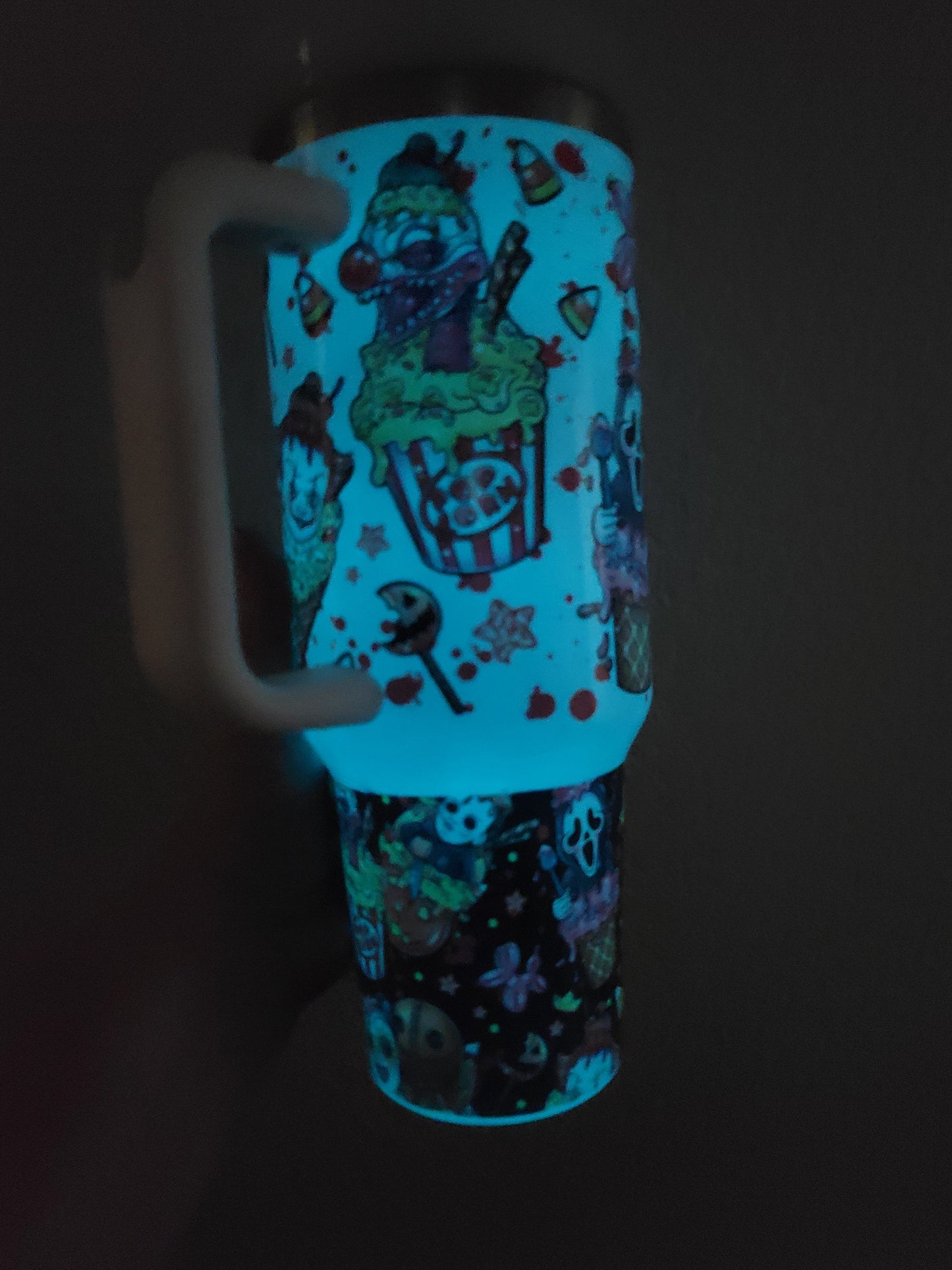 40oz Horror squad and ice cream inspired Tumbler