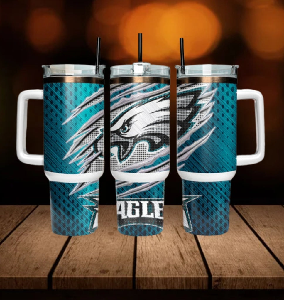 40oz Eagles tumbler