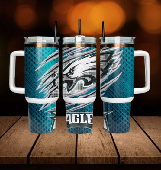 40oz Eagles tumbler