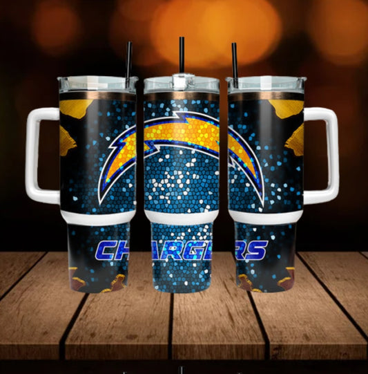 40oz  Chargers inspired Tumbler