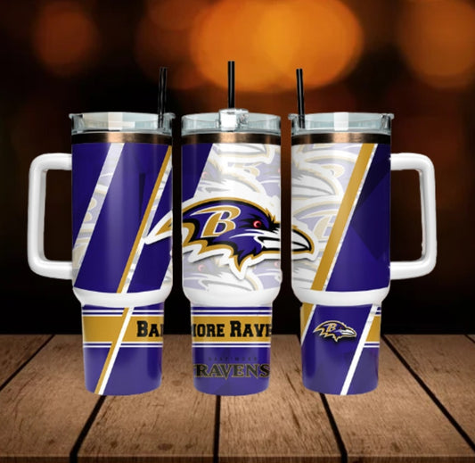 40oz  Ravens inspired Tumbler