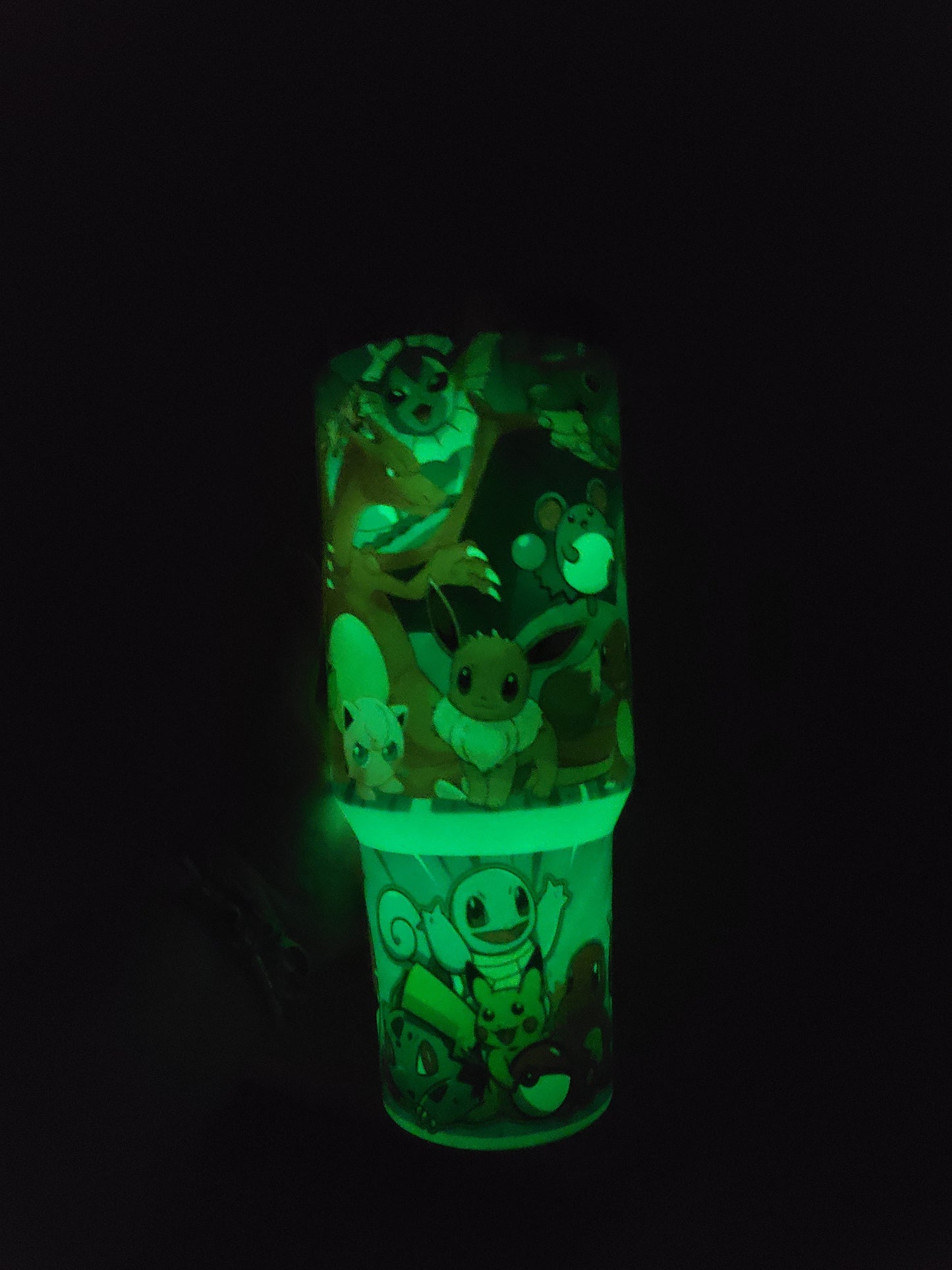 40oz Pokémon glow in the dark tumbler dupe