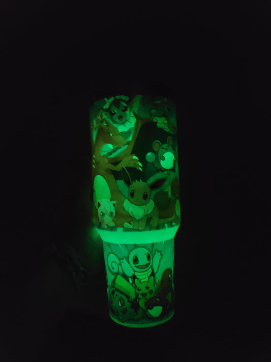 40oz Pokémon glow in the dark tumbler dupe